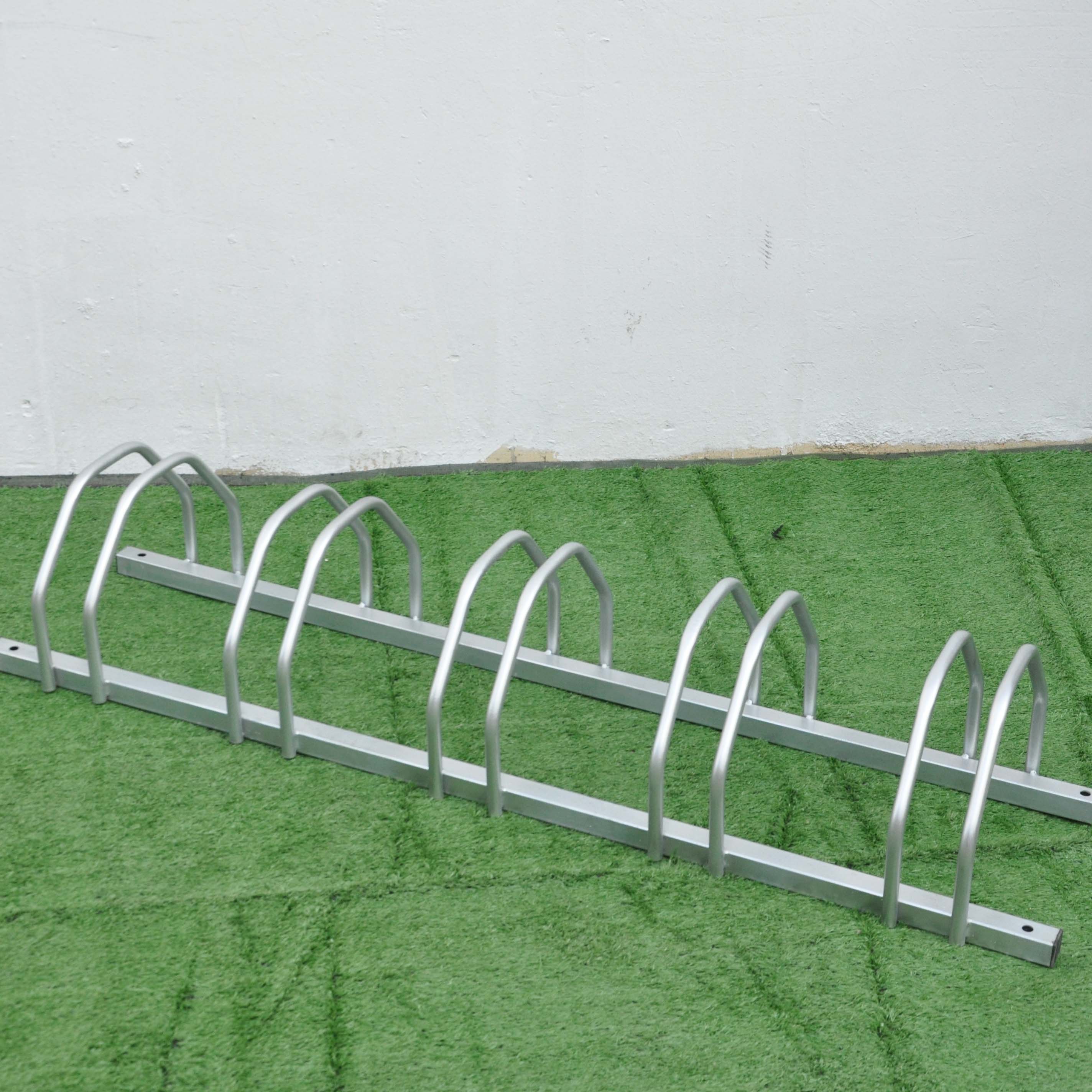 Hochwertiger Fahrradständer aus Edelstahl für 5 Fahrräder aus China