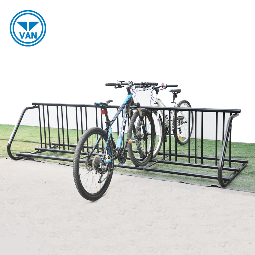 Gewerblicher freistehender Stand-Up-Grid-Fahrradträger für den Außenbereich
