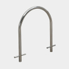 Universal Simple Design Underground Embedded U Bike Rack Pices Single for Sale Floor