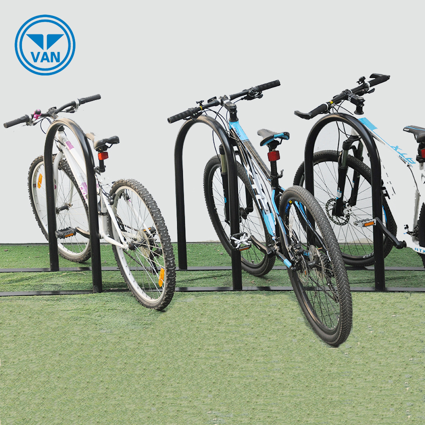 U-Typ Außen-Metall-Fahrradträger, 1 Set, Display, 5 Plätze
