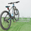 Boden Fahrradparkständer Hausaufbewahrung 5 Fahrräder im Freien