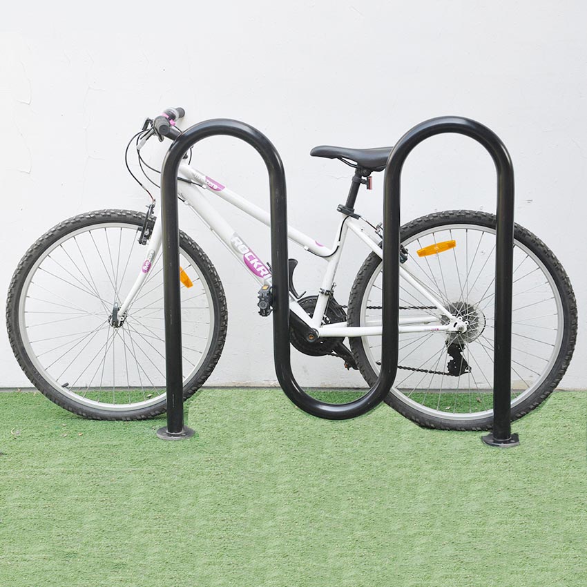 Kommerzieller Fahrrad-Handfahrrad-Bodentyp-Parkständer