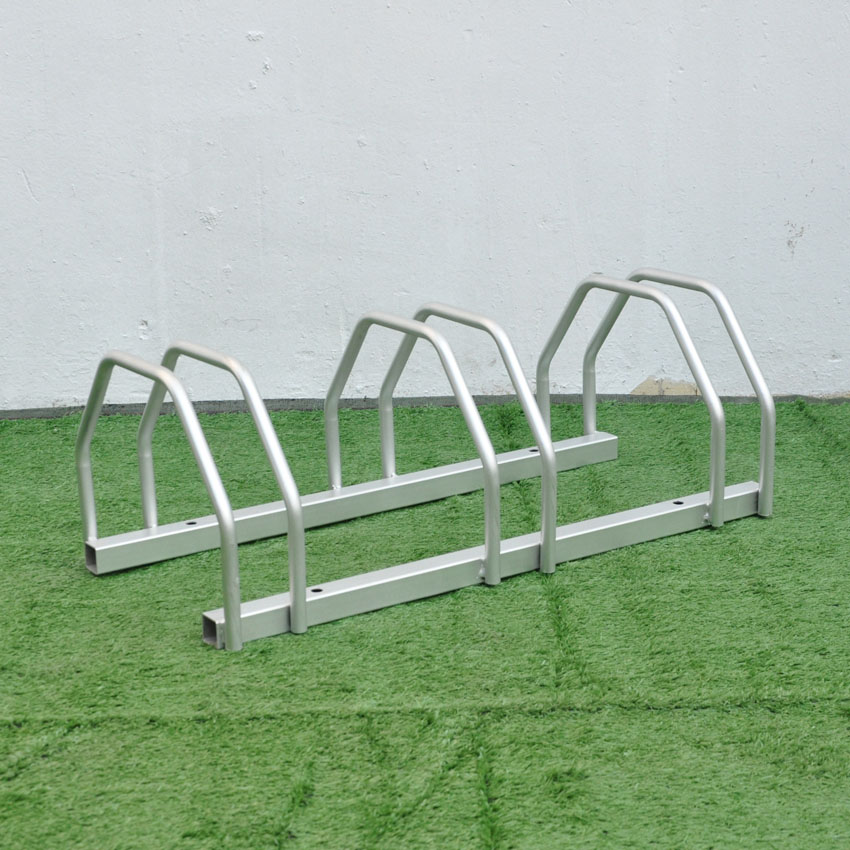 Kohlenstoffstahl-Bürogebäude-Silber-Wohnungs-Fahrrad-Stop-Parkplatz