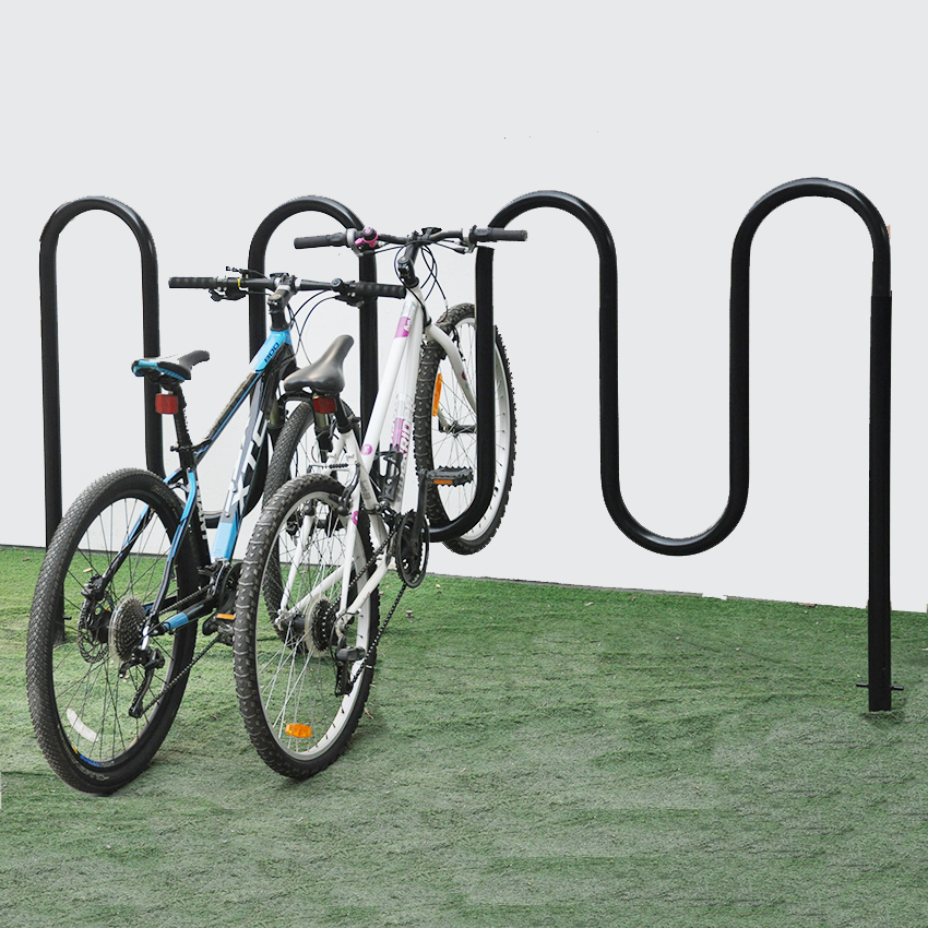 Stahl Multi Clycling 3 Fahrradträger Garage Parkständer mit Stauraum