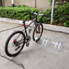 Silberner doppelseitiger Fahrradständer für den Großhandel im Freien für Wohnungen