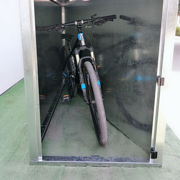 Wasserdichter gewerblicher Fahrradschließfach aus Metall für zu Hause
